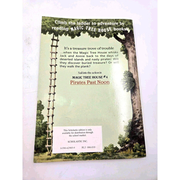 Magic Tree House Pirates Past Noon Books With Fact Tracker and Research Guide - Picture 7 of 9